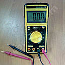 Цифровий мультиметр YINTE YT-0828 (1000 В, 200 мОм, 20 А, 200 мкФ, hFE) з відкидним екраном аналог DT9205A, фото 3