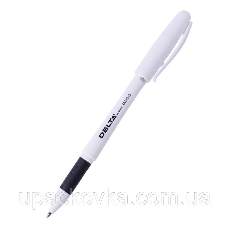 Ручка гелева Delta DG2045-01, 0.5 мм, чорна