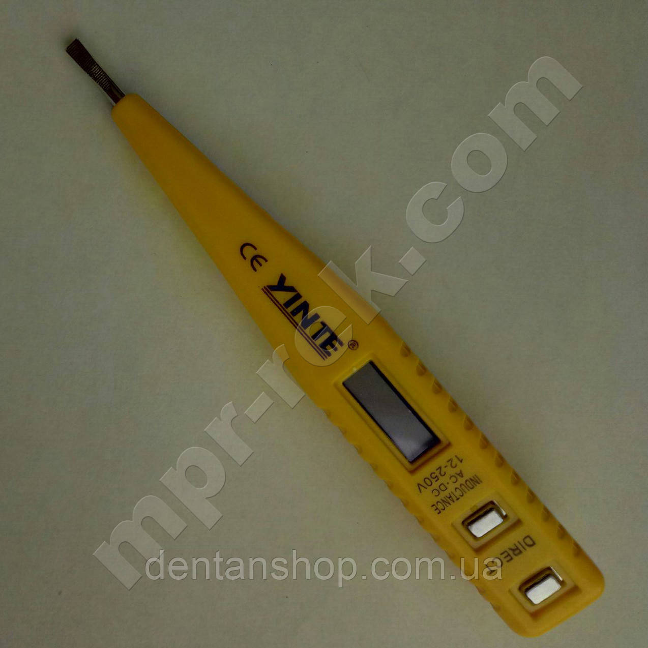 Електронна індикаторна викрутка напруги YINTE YT-0401A (AC/DC 12-240 В) з РК дисплеєм, фото 1