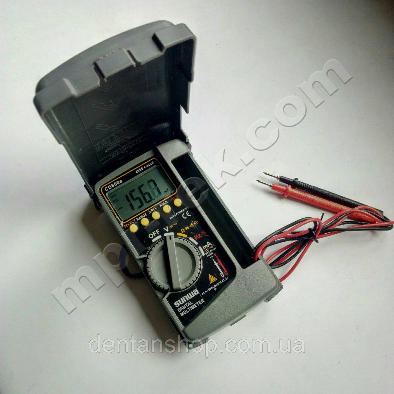 Мультиметр цифровий SUNWA CD800a (1000В, 400 мА, 40МОм, 100 мкФ, 100 кГц), фото 1