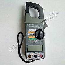 Кліщі токовимірні цифрові SUNWA 2007B (AC600A, 750 В, 40МОм, Ø 25 мм, звуковий продзвінок)