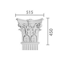 Капитель пилястры, гипсовая капитель кп-23