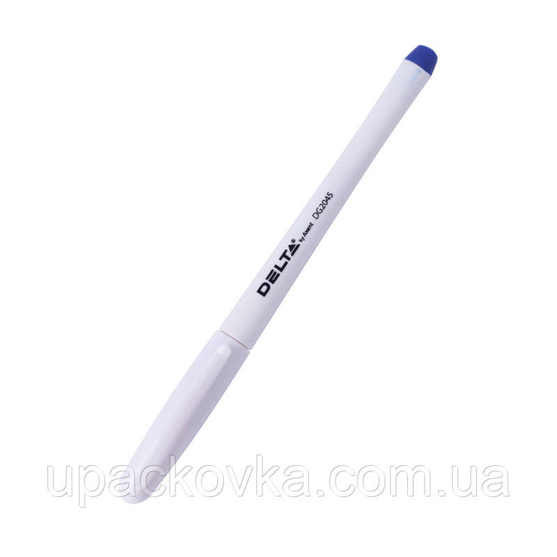 Ручка гелева Delta DG2045-02, синя, 0.5 мм
