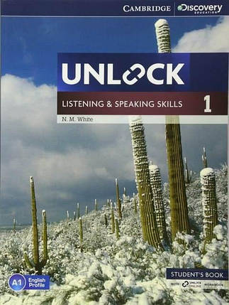 Unlock 1 Listening and Speaking Skills student's Book and Online Workbook, фото 1
