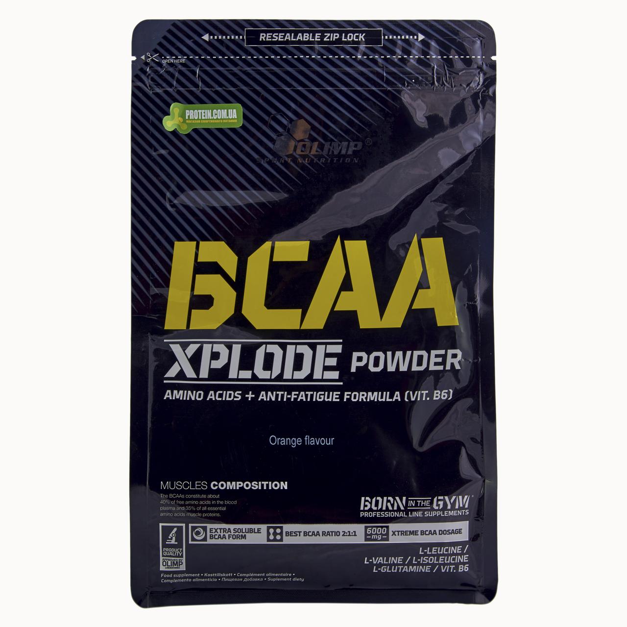 Амінокислоти Olimp BCAA Xplode 1000 г апельсин