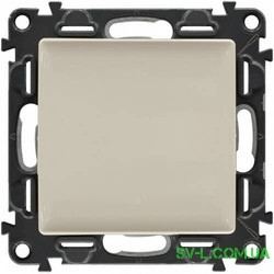 Перемикач 1 кл. перехресний Legrand Valena Life Слонова Кістка 752007+755071