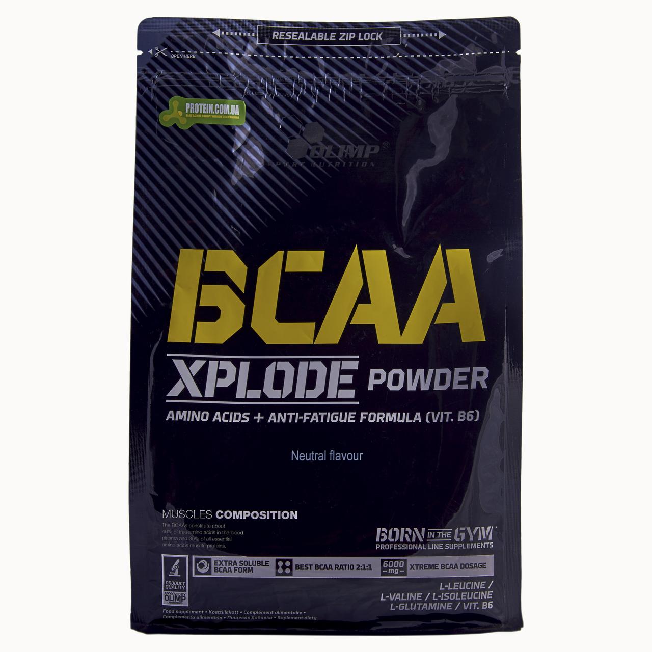 Амінокислоти Olimp BCAA Xplode 1000 г без смаку