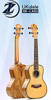 IZ LA6-24 Ukulele, Укулеле - Гавайская гитара (Концерт), Верхняя дека - Ель (Spruce Solid)
