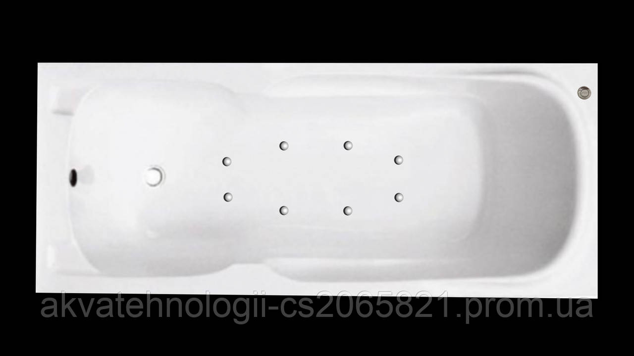 Гідромасажна ванна Besco Majka Nova 160x70