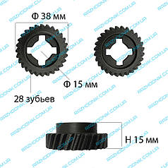 Шестерня на перфоратор (2 тип)