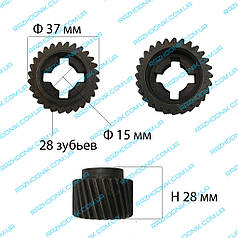 Шестерня на перфоратор (3 тип)