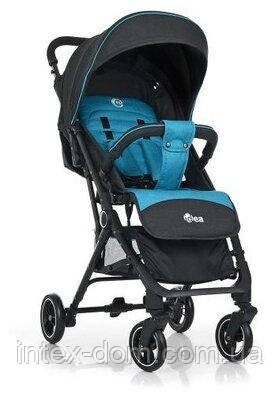 Прогулянкова коляска-книжка El Camino ME 1039L Emerald Gray (бірюзово-сіра), фото 1