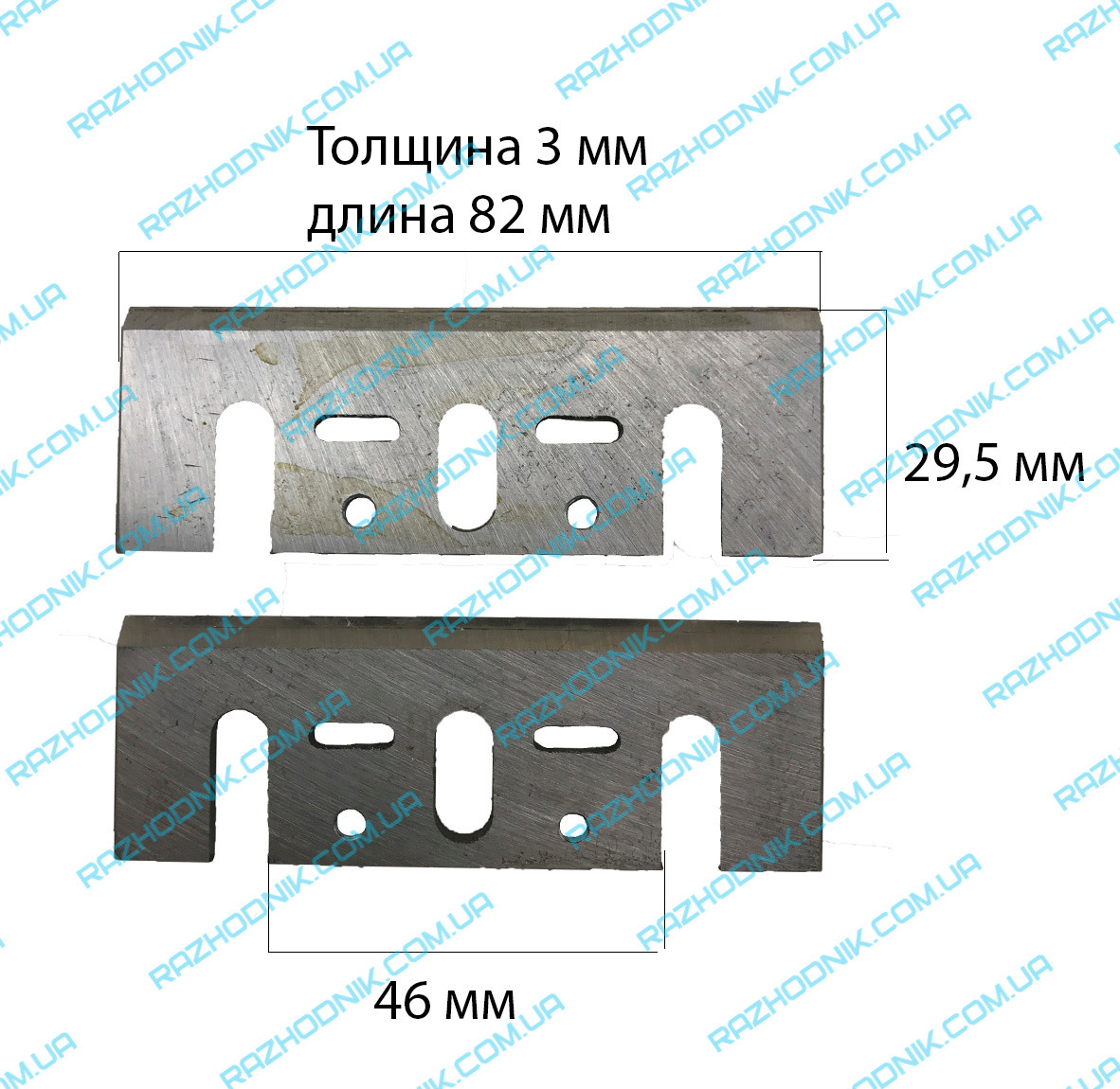 Ножі для рубанка Макіта 82 мм (Універсальні)