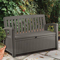 Садовый сундук PATIO BENCH KETER со спинкой 227 л