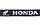 Підвіска для ключів HONDA (еластичний, L-50см, чорний), фото 2