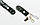 Підвіс для ключів BERIK (еластичний, L-50 см, чорний), фото 3