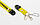 Підвіс для ключів DUNLOP (еластичний, L-50 см, жовтий), фото 3