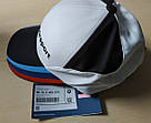 Оригінальна бейсболка BMW Motorsport Fan Cap, Unisex, White / Black (80162463073), фото 6