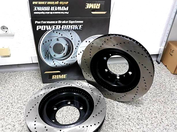 Спортивные тормозные диски Toyota Land Cruiser 150 Lexus GX460 2009 ...