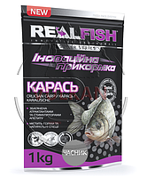 Прикормка Real Fish "Карась" Чеснок