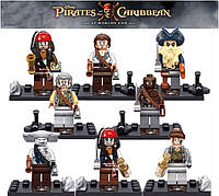 Пираты Карибского моря 4, 8шт. конструктор, BrickArms (Lego Pirates of the Caribbean)