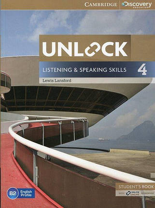 Unlock 4 Listening and Speaking Skills student's Book and Online Workbook, фото 1