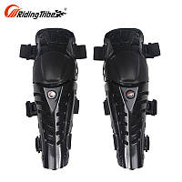 Pro-Biker HX-P03 Black Мотонаколенники защитные шарнирные (пара, черный)