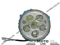 Фара LED SF-6 Delta/Alpha круглая (6 диодов) Mototech