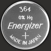 Батарейка Energizer 364/363 Silver Oxide (SR621SW), 1.55V, 1шт