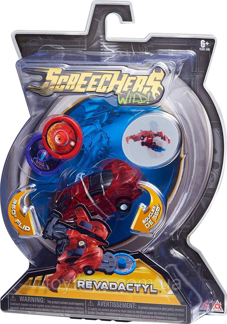 Машинка-трансформер Скричерс — Ревадактель — Рівень 1/Screechers Wild — Revadactyl — Level 1, фото 1