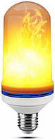 Лампа LED Flame Bulb А+ с эффектом пламени огня, E27 цоколь, 6 Вт, 3 режима работы