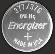Батарейка Energizer 377/376 Silver Oxide (SR626SW), 1.55V, 1шт