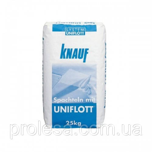 Високоміцна гіпсова шпаклівка Knauf UNIFLOTT (25кг)