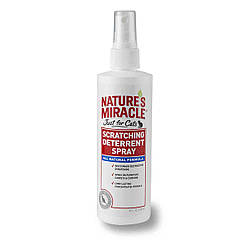 Спрей 8в1 Nature’s Miracle (проти дряпання предметів побуту, для кішок) 236мл.