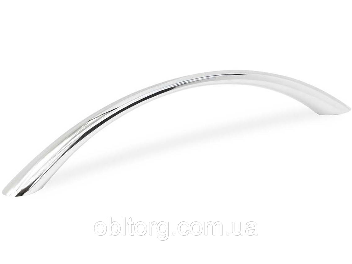 Ручка меблева скоба GIFF UP8/128 хром, фото 1