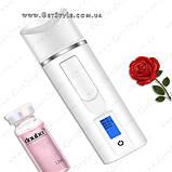 Електронний освіжувач для обличчя — "Face Spray" + цифровий індикатор, фото 3