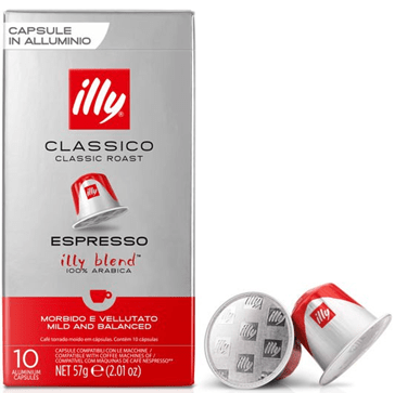 Кава в капсулах illy Nespresso Classico Espresso 10 шт Неспресо Італія Іллі класіко