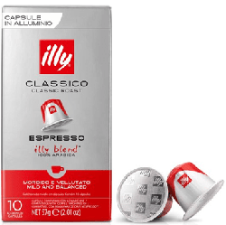 Кава в капсулах illy Nespresso Classico Espresso 10 шт Неспресо Італія Іллі класіко