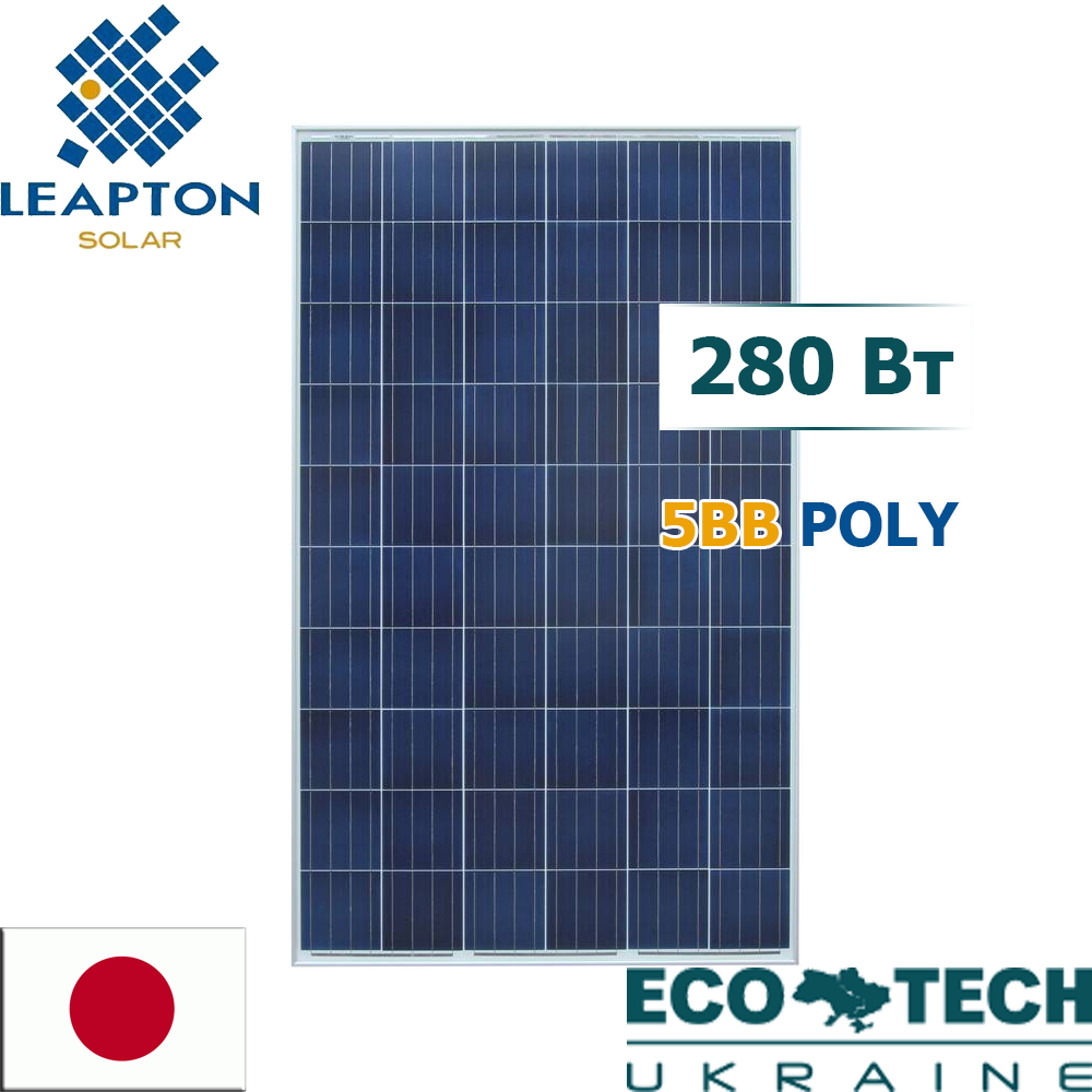 Сонячна батарея Leapton LP-60P-280 полікристал