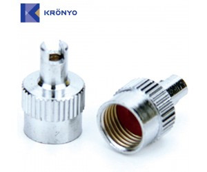 Ковпачок ніпеля AV металевий зі зйомником золотника Kronyo TBP-39