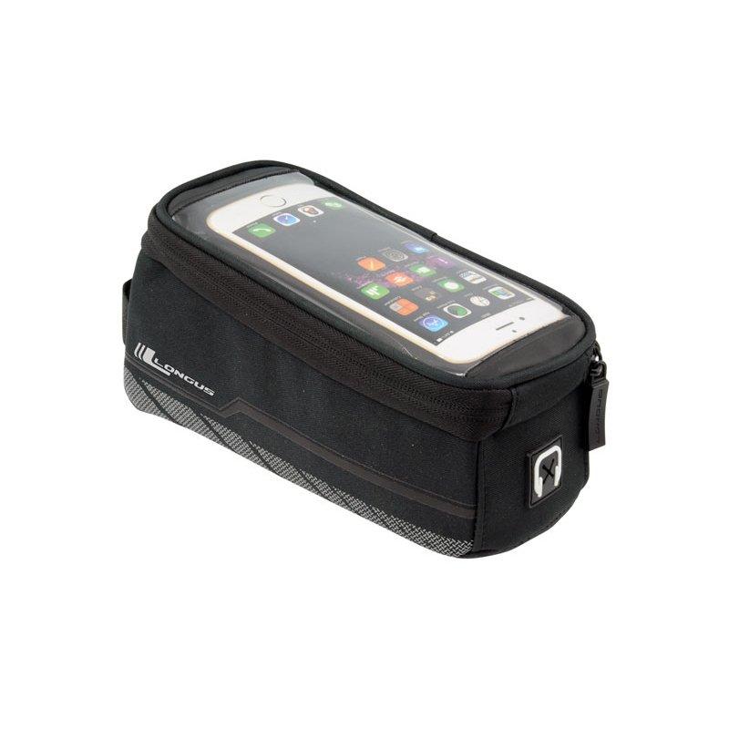 Сумка Longus MEDIA XL, на раму, чорна