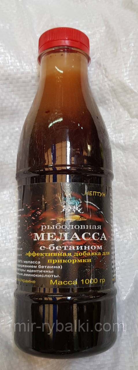 Патока ( Меласа) Нептун 1л + бетаїн Часник