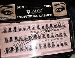 Накладні вії Salon Professional Duo Super Flare Short