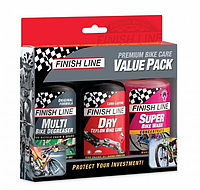 Набір Finish Line Premium Bike Care Value Pack - Dry