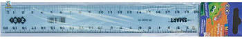 Линейка пластиковая SMART, Mix. BM5608-994 G-Rich