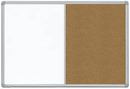 Дошка коркова магнітно-маркерна 60х90 см. комбі UkrBoards