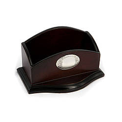 Візитниця настільна підставка для візиток із місцем для нанесення DSS80821