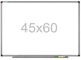 Офісна магнітно-маркерна дошка в алюмінієвій рамі 45х60 см UkrBoards. Магнітно-маркерна дошка.