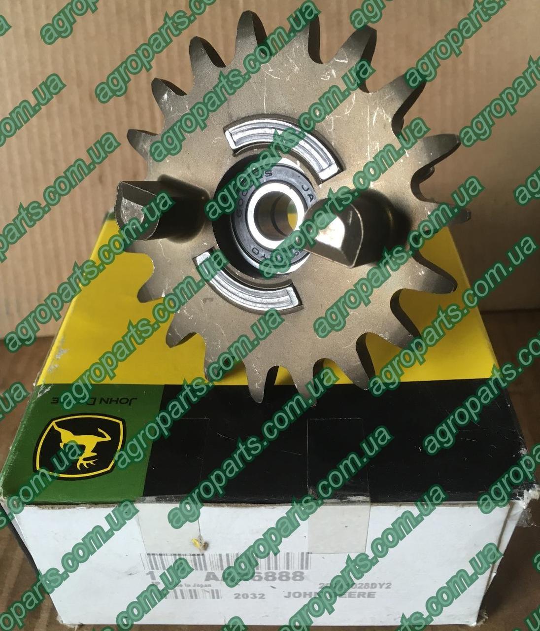 Подшипник AA35741 с валом AA21015 BEARING, INTEGRAL SHAFT John Deere АА21015 подшипники АА35741 - фото 6 - id-p49318235