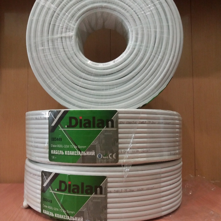 Кабель коаксіальний Dialn RG-6